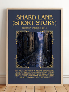 Shard Lane (Short Story) Minimalist Book Poster by Rebecca Yarros – image 2