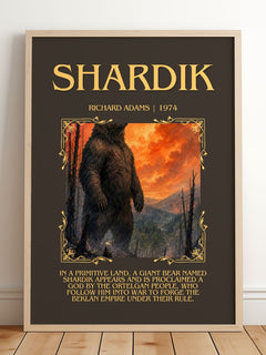 Shardik Minimalist Book Poster by Richard Adams – image 2