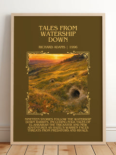 Tales From Watership Down Minimalist Book Poster by Richard Adams – image 2