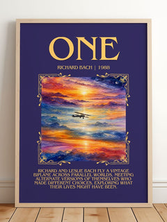 One Minimalist Book Poster by Richard Bach – image 2