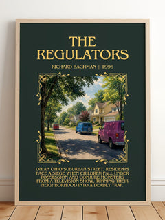 The Regulators Minimalist Book Poster by Richard Bachman – image 2