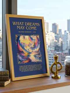 What Dreams May Come Minimalist Book Poster by Richard Matheson – image 3