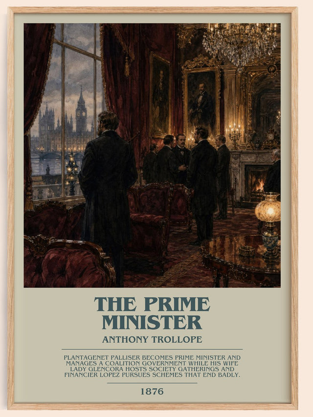 The Prime Minister Bookish Wall Art by Anthony Trollope