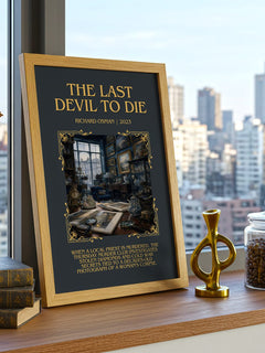 The Last Devil To Die Minimalist Book Poster by Richard Osman – image 3