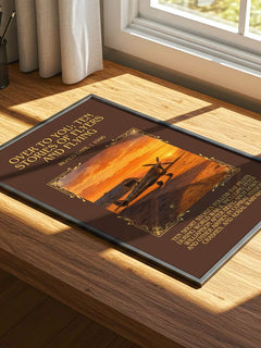 Over To You: Ten Stories Of Flyers And Flying Minimalist Book Poster – image 4