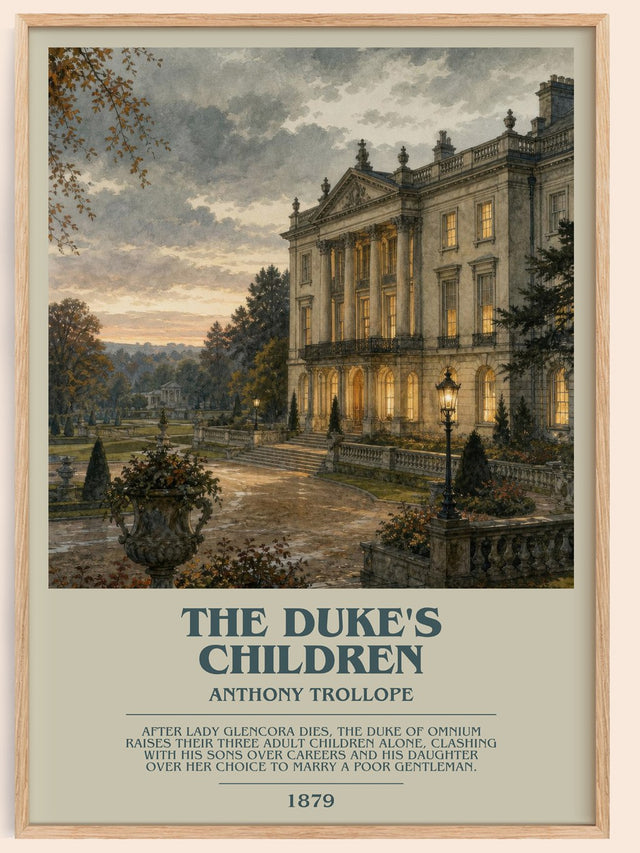 The Duke'S Children Bookish Wall Art by Anthony Trollope