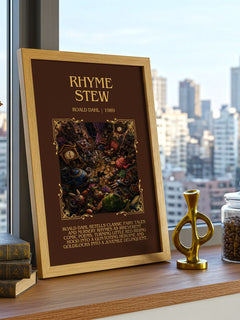 Rhyme Stew Minimalist Book Poster by Roald Dahl – image 3
