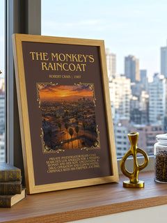 The Monkey'S Raincoat Minimalist Book Poster by Robert Crais – image 3