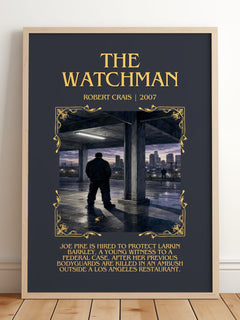 The Watchman Minimalist Book Poster by Robert Crais – image 2