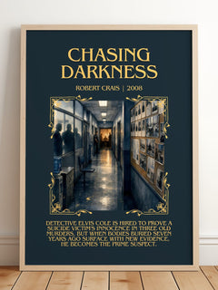 Chasing Darkness Minimalist Book Poster by Robert Crais – image 2