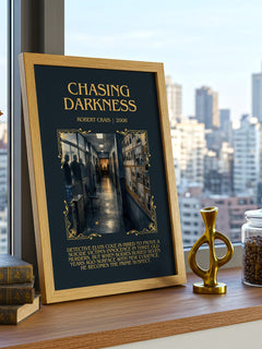 Chasing Darkness Minimalist Book Poster by Robert Crais – image 3