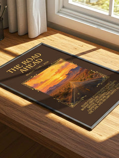 The Road Ahead Minimalist Book Poster by Robert Crais – image 4