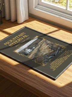 Mountain Interval Minimalist Book Poster by Robert Frost – image 4