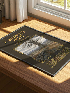 A Witness Tree Minimalist Book Poster by Robert Frost – image 4