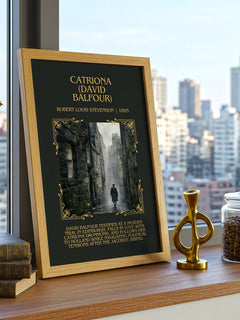 Catriona (David Balfour) Minimalist Book Poster by R. Stevenson – image 3