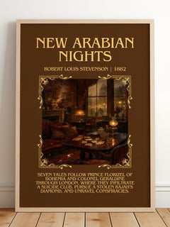 New Arabian Nights Minimalist Book Poster by Robert Louis Stevenson – image 2