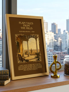 Plain Tales From The Hills Minimalist Book Poster by Rudyard Kipling – image 3