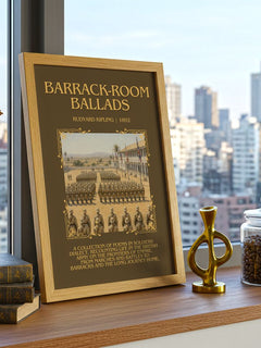 Barrack-Room Ballads Minimalist Book Poster by Rudyard Kipling – image 3