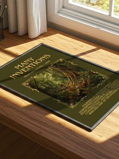 Many Inventions Minimalist Book Poster by Rudyard Kipling – image 4