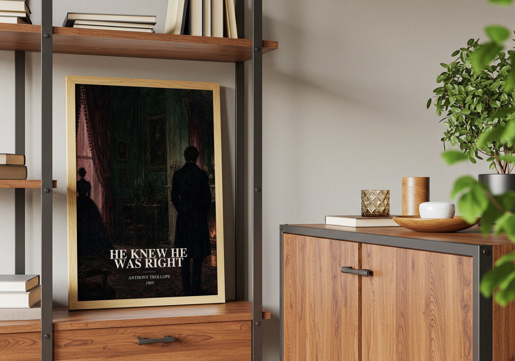 He Knew He Was Right book watercolour illustration paper finish options – matte satin gloss