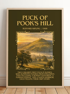 Puck Of Pook'S Hill Minimalist Book Poster by Rudyard Kipling – image 2