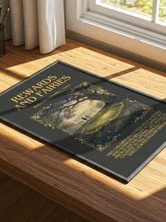 Rewards And Fairies Minimalist Book Poster by Rudyard Kipling – image 4
