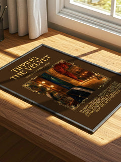 Tipping The Velvet Minimalist Book Poster by Sarah Waters – image 4