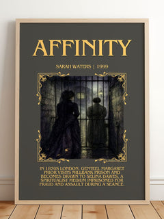 Affinity Minimalist Book Poster by Sarah Waters – image 2
