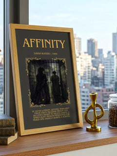Affinity Minimalist Book Poster by Sarah Waters – image 3