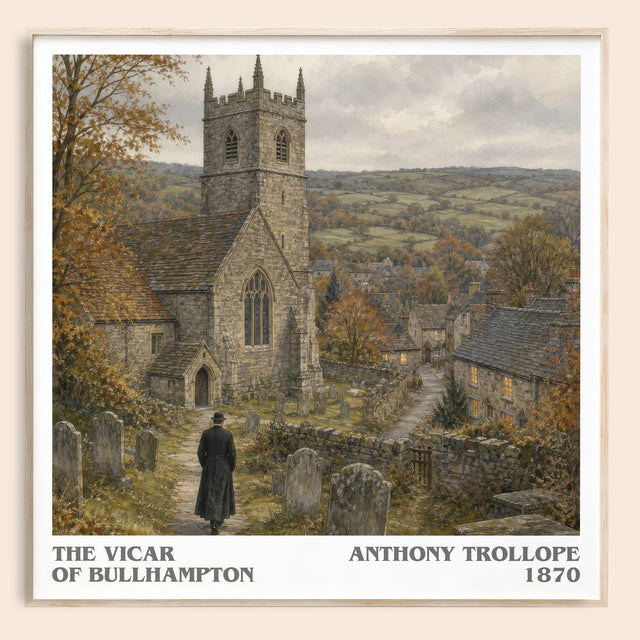The Vicar Of Bullhampton Literary Art Print by Anthony Trollope