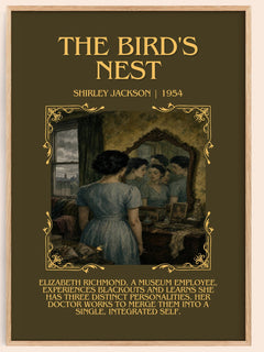 The Bird'S Nest Minimalist Book Poster by Shirley Jackson – image 1