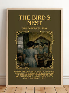 The Bird'S Nest Minimalist Book Poster by Shirley Jackson – image 2