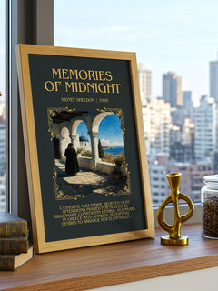 Memories Of Midnight Minimalist Book Poster by Sidney Sheldon – image 3