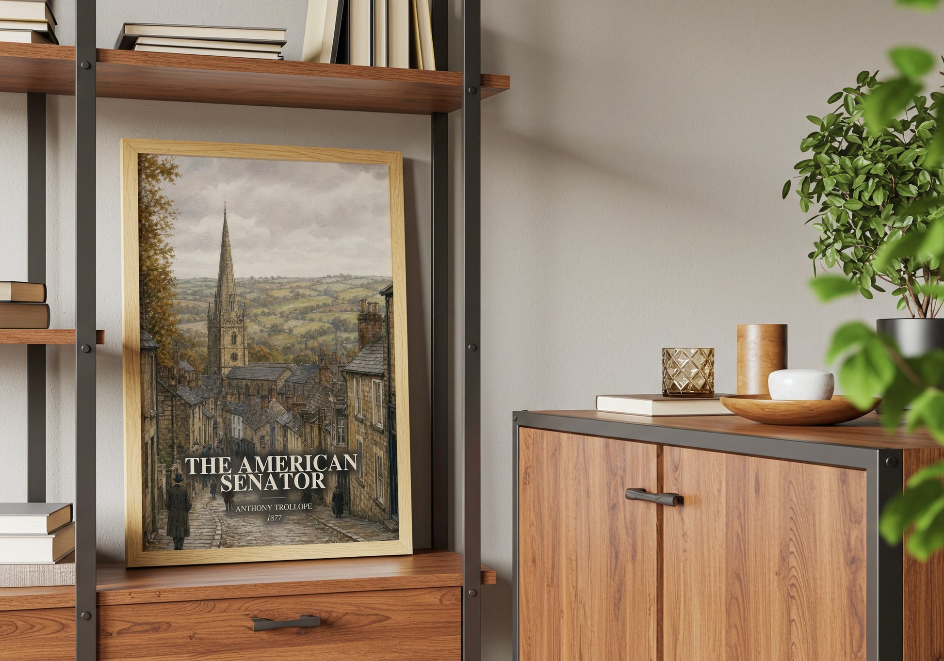 The American Senator book watercolour illustration paper finish options – matte satin gloss