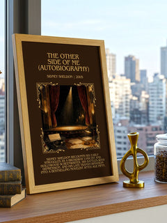 Other Side Of Me (Autobiography) Minimalist Book Poster by S. Sheldon – image 3