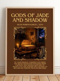 Gods Of Jade And Shadow Minimalist Book Poster by Silvia Moreno-Garcia – image 2
