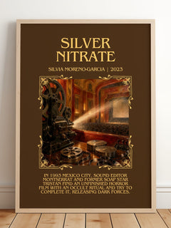 Silver Nitrate Minimalist Book Poster by Silvia Moreno-Garcia – image 2