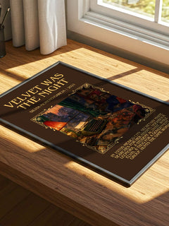 Velvet Was The Night Minimalist Book Poster by Silvia Moreno-Garcia – image 4
