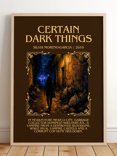 Certain Dark Things Minimalist Book Poster by Silvia Moreno-Garcia – image 2