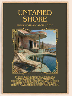 Untamed Shore Minimalist Book Poster by Silvia Moreno-Garcia – image 1