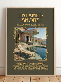 Untamed Shore Minimalist Book Poster by Silvia Moreno-Garcia – image 2