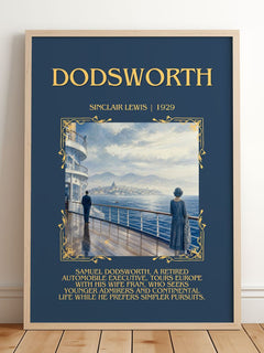 Dodsworth Minimalist Book Poster by Sinclair Lewis – image 2