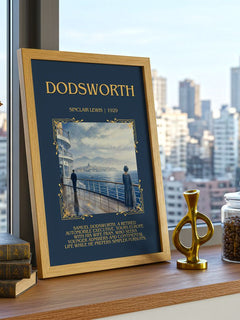 Dodsworth Minimalist Book Poster by Sinclair Lewis – image 3