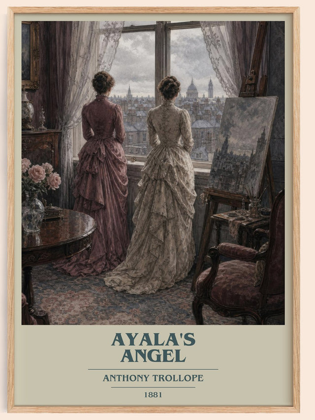 Ayala'S Angel Book Cover Poster by Anthony Trollope