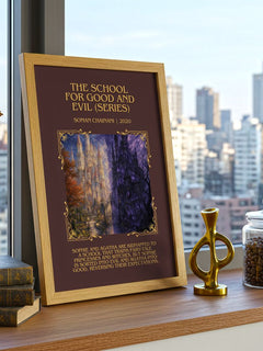 School For Good And Evil (Series) Minimalist Book Poster – S. Chainani – image 3