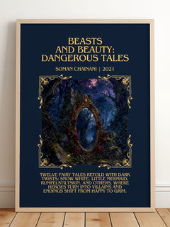 Beasts And Beauty: Dangerous Tales Minimalist Book Poster – S. – image 2
