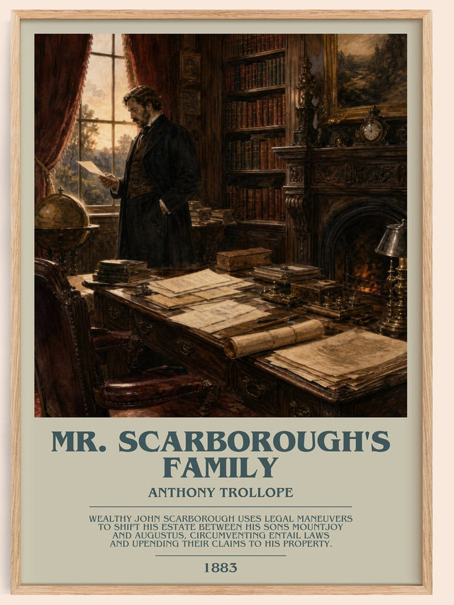 Mr. Scarborough'S Family Bookish Wall Art by Anthony Trollope