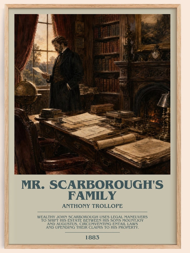 Mr. Scarborough'S Family Bookish Wall Art by Anthony Trollope