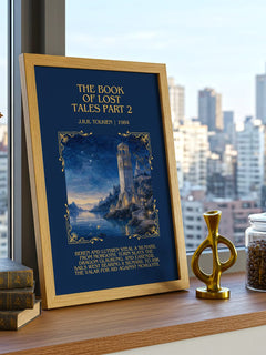 The Book Of Lost Tales Part 2 Minimalist Book Poster by J.R.R. Tolkien – image 3