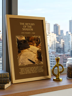The Return Of The Shadow Minimalist Book Poster by J.R.R. Tolkien – image 3